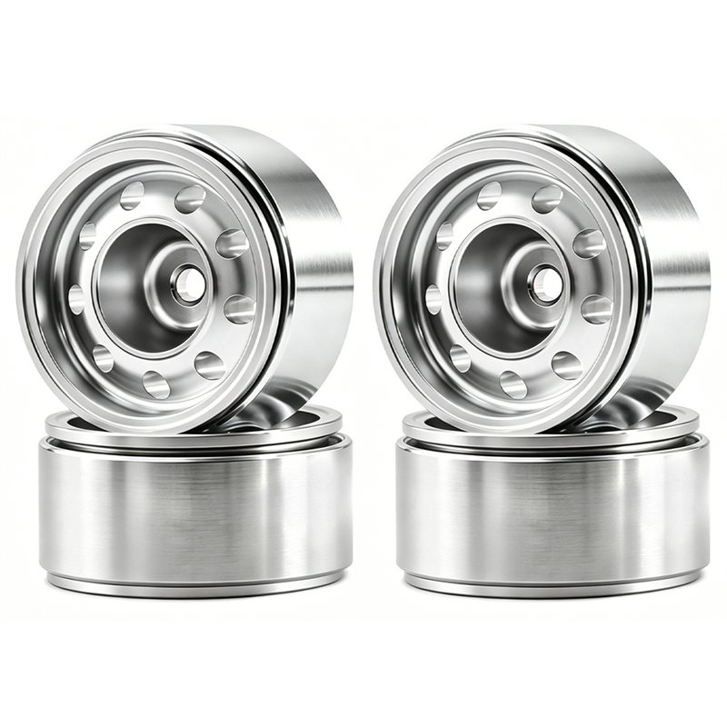 Wheel Rim Rc - SCX30 0.7インチ ネガティブオフセット ブラスホイールリム 1/30 RC