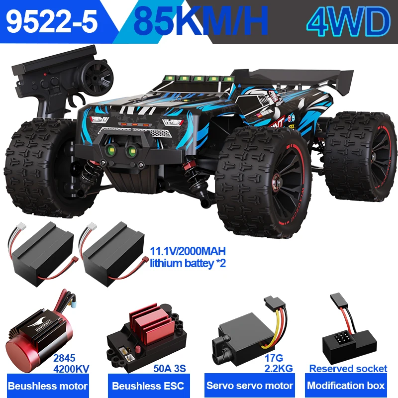 Rc Hobby Grade Car - SCY9522PRO 85KM/H 高速RCカー ブラシレス 4WD オフロード