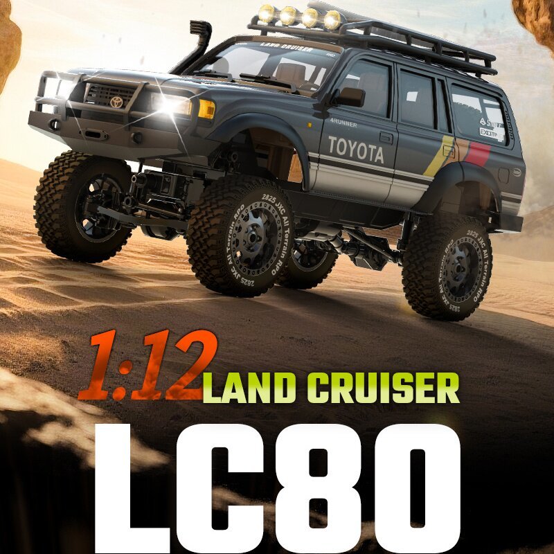トヨタ正規認定LC80 RCクローラーカー四輪駆動デュアルス - Rc Hobby Grade Car のレビューと価格
