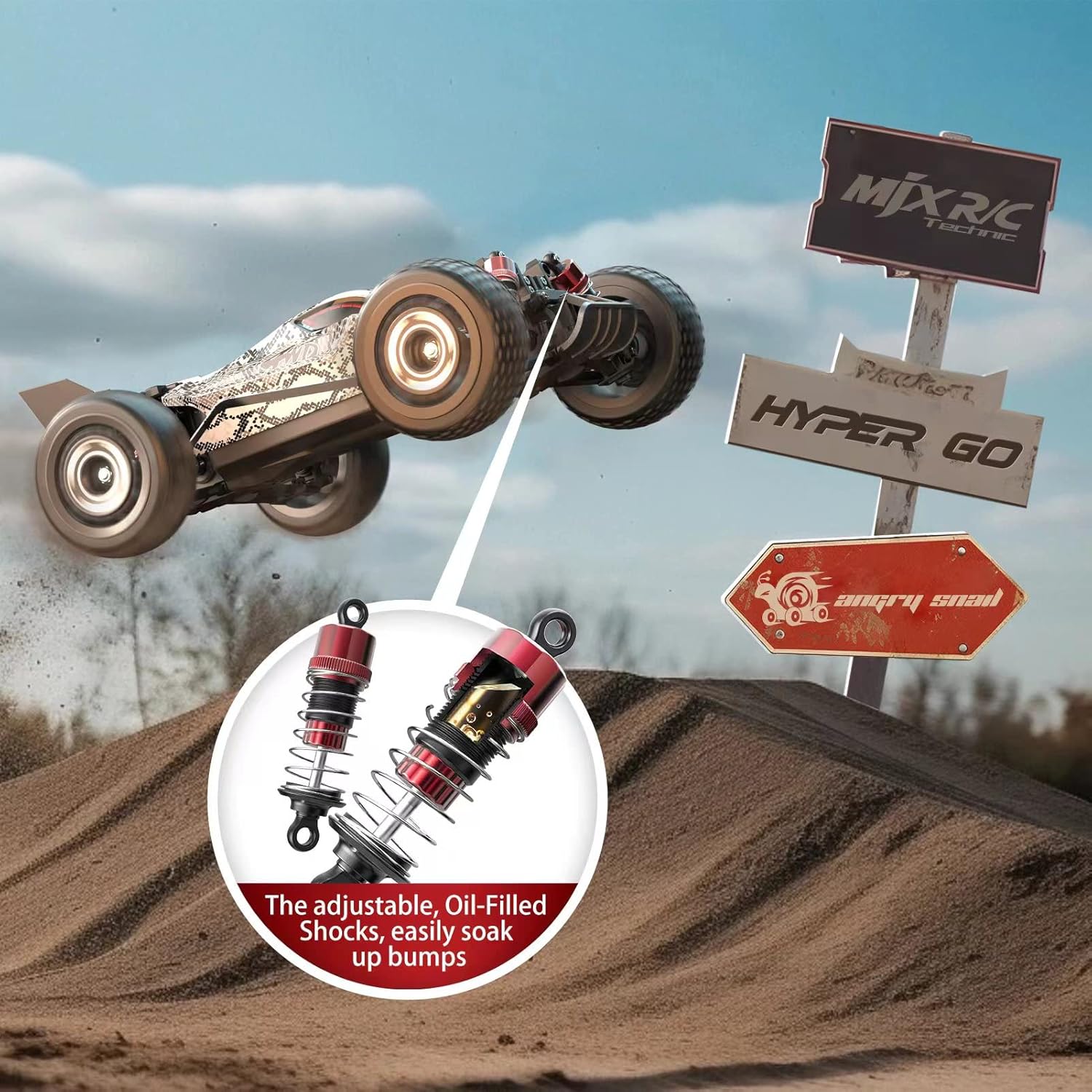 1/16スケールRTRブラシレスRCバギー（大人向け）、4W - Rc Hobby Grade Truck のレビューと価格