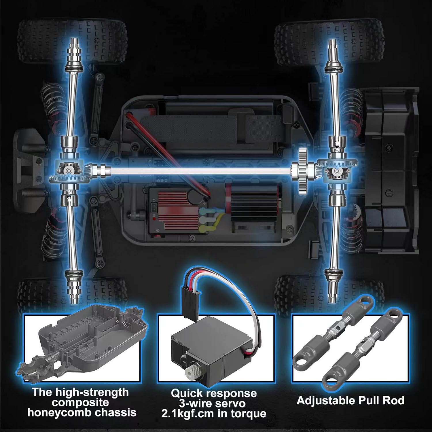1/16スケールRTRブラシレスRCバギー（大人向け）、4W - Rc Hobby Grade Truck のレビューと価格
