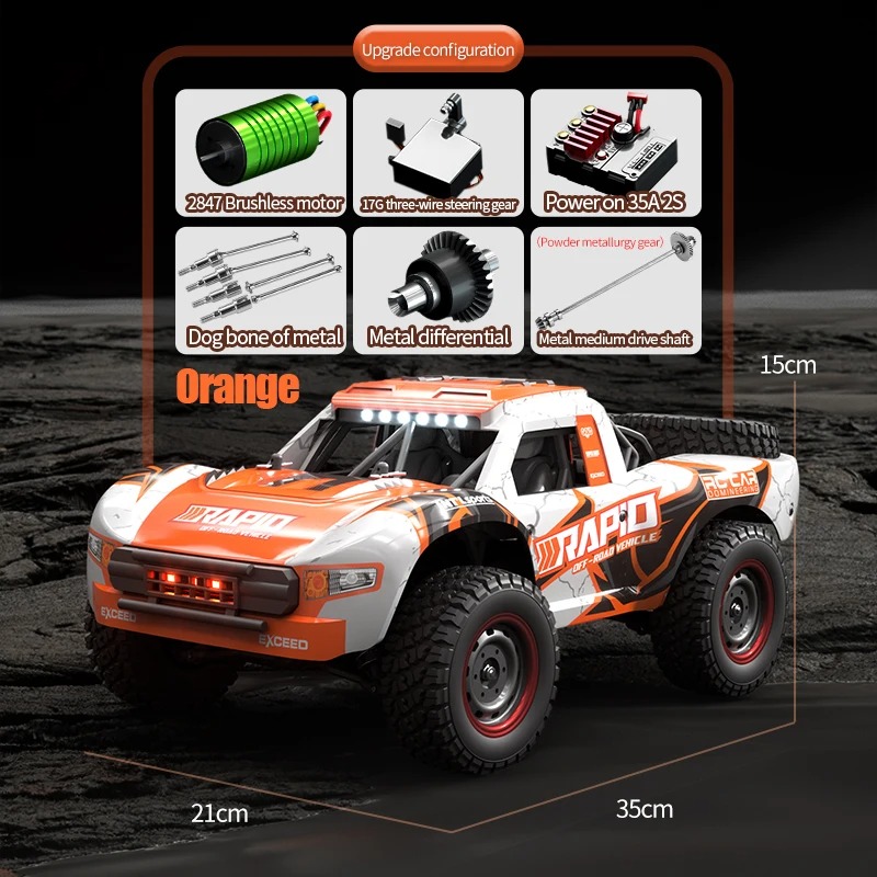 JJRC Q130 1:16 70 キロ/h 4WD RC  - Rc Hobby Grade Car のレビューと価格