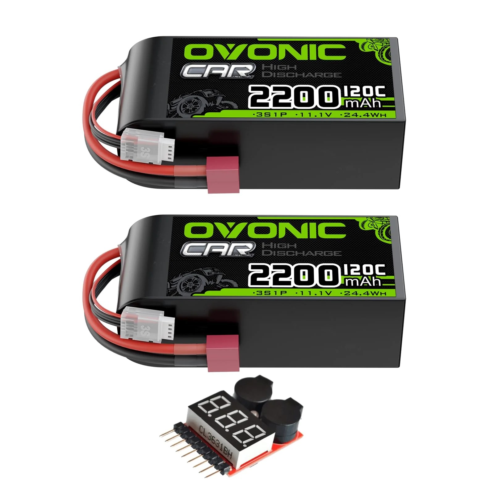 OVONIC 3S ショートリポバッテリー 11.1V 22 - Rc Hobby Grade Truck のレビューと価格