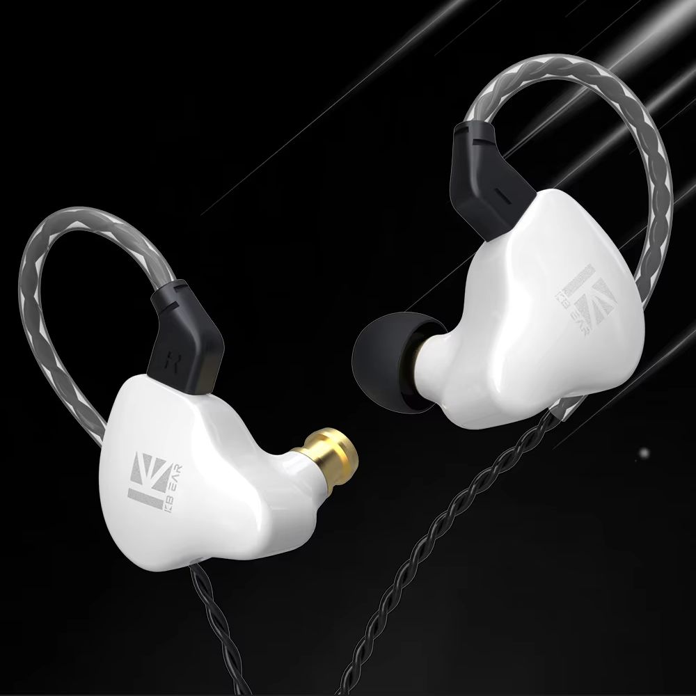 KBEAR KS1 HiFiイヤホン 2ピンケーブル インイ - Eachine Drone E010 のレビューと価格