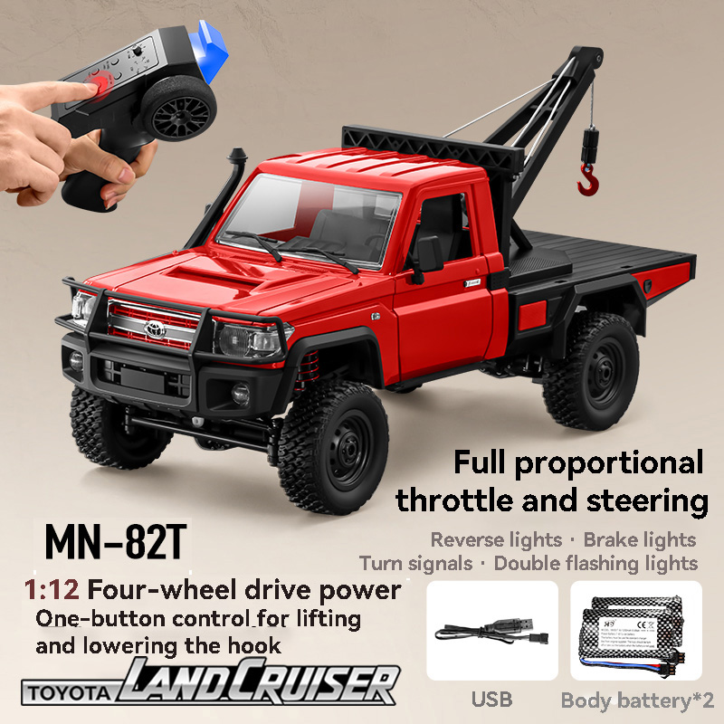 1:12 MN82T RCカー スカイメーカー レトロ フル - Rc Hobby Grade Truck のレビューと価格
