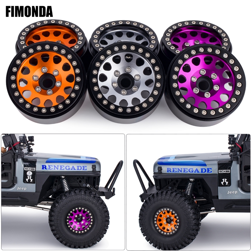 1.9インチ アルミニウム ビードロック ホイール 1/10 - Wheel Rim Rc のレビューと価格