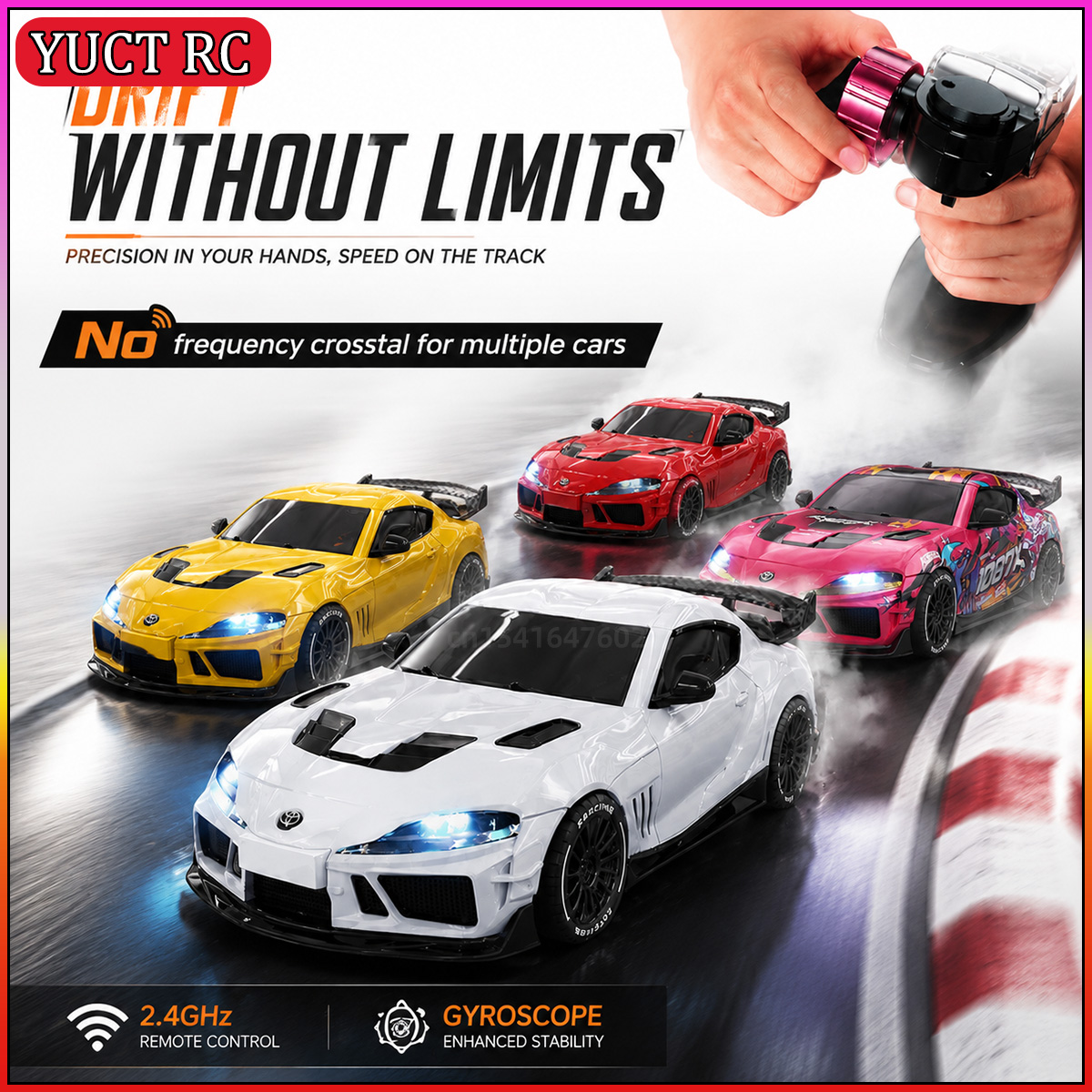 JXC SP4301 1087X スープラ 1/43 ミニR - Rc Hobby Drift Car のレビューと価格