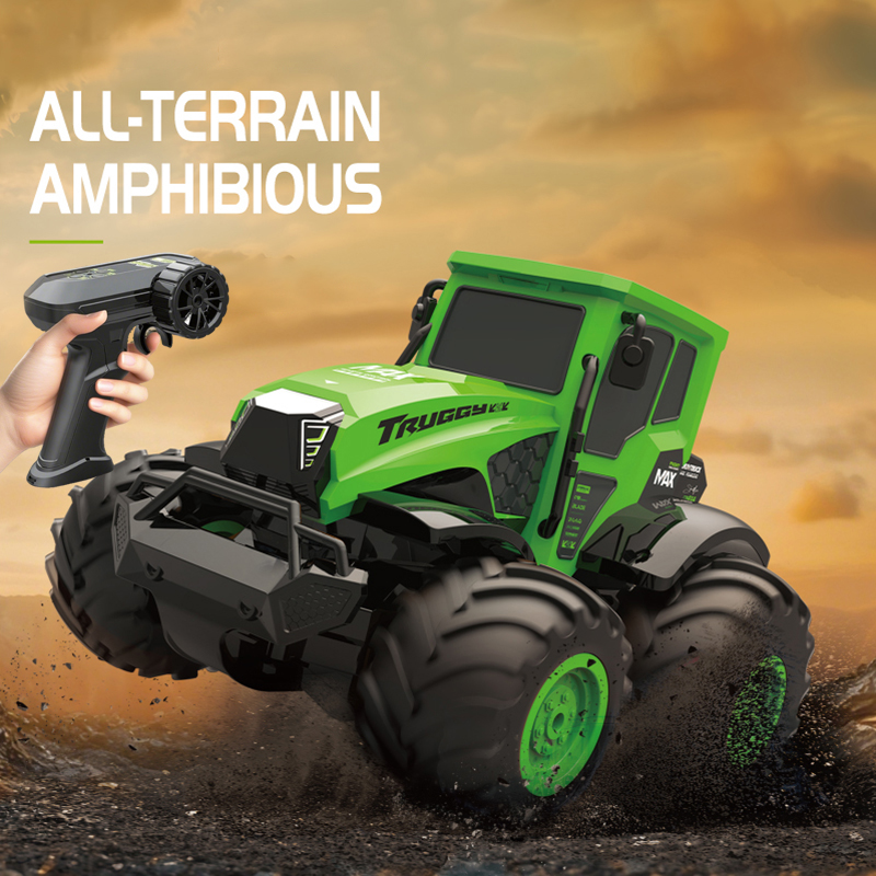 1:14スケール水陸両用RCカー フルプロポーショナル4WD - Rc Hobby Grade Truck のレビューと価格