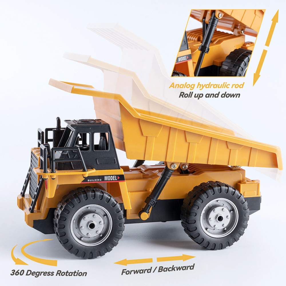 1:20スケール 4WD RC ダンプトラック 11チャンネ - Rc Hobby Grade Truck のレビューと価格