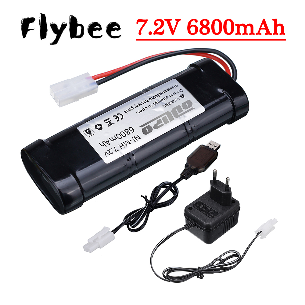 タミヤ充電コネクタ付きNimh交換用バッテリー,7.2v,6 - Rc Hobby Grade Car のレビューと価格