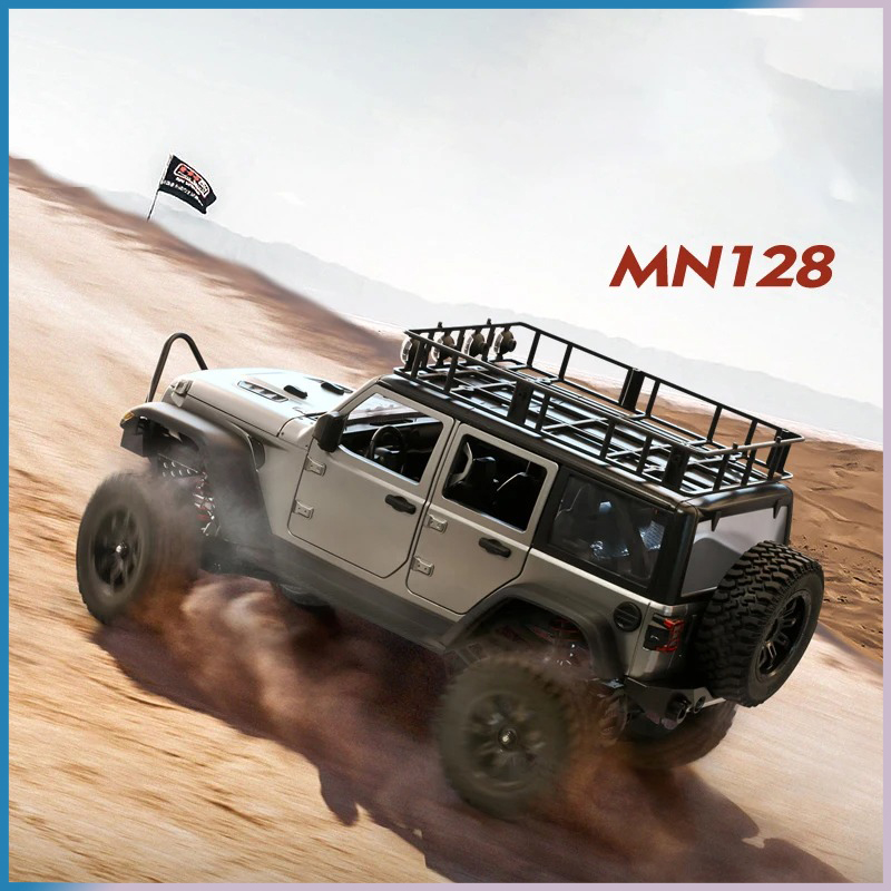 RCクローラー4x4カーMN128 2.4Gクライミングバギ - Rc Hobby Grade Car のレビューと価格